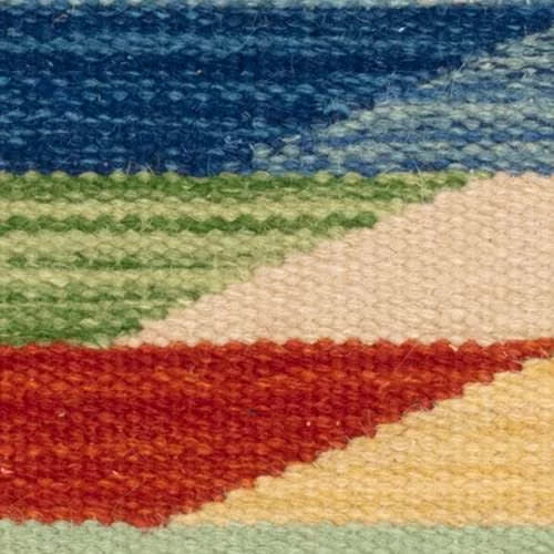 Hotline Handwoven Wool Rug Swatch | Multi