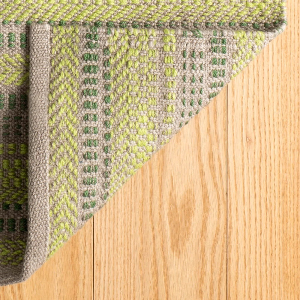 Sooner Than Later Handwoven Indoor/Outdoor Rug | Green
