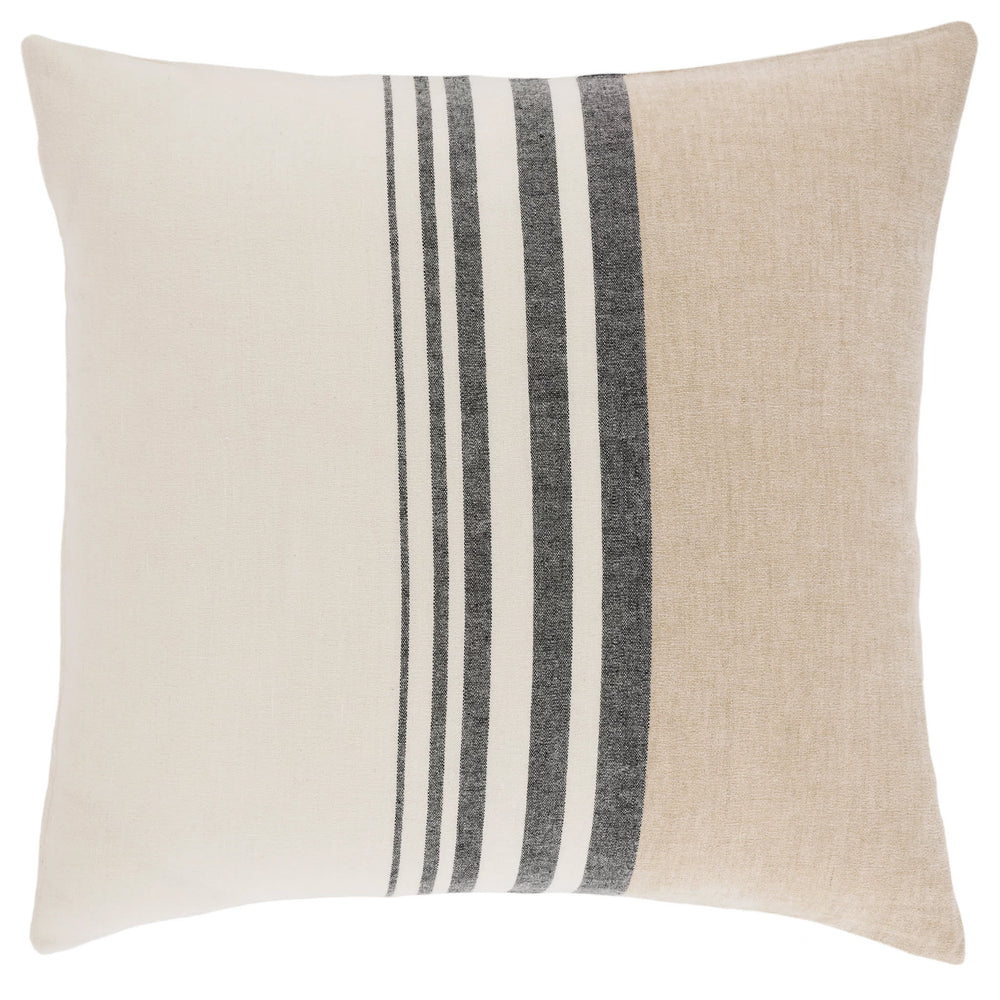 Linen Chenille Stripe Sham | Neutral