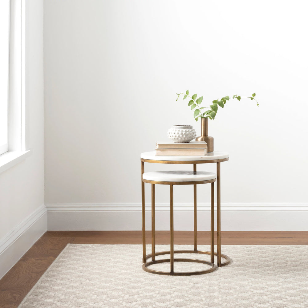 Jude Woven Wool Custom Rug | Dove Grey