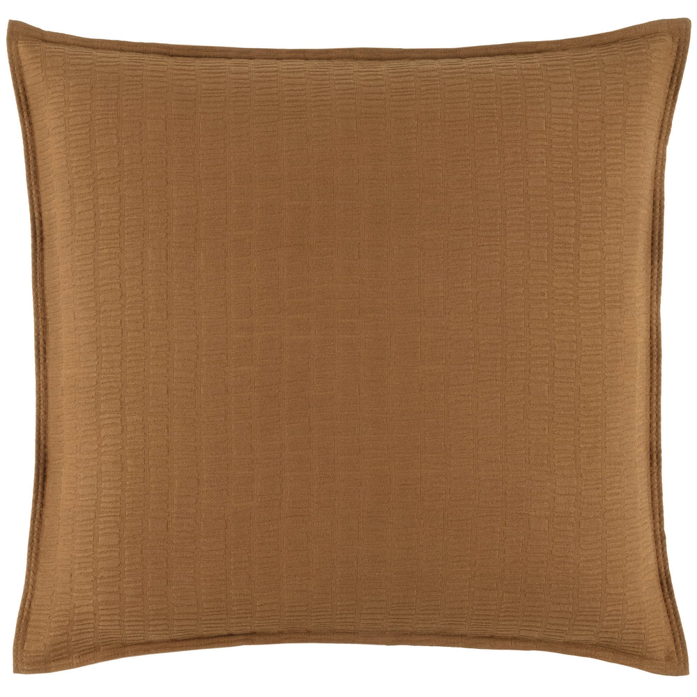 Roark Matelasse Sham | Caramel