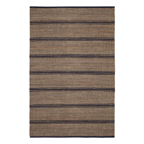 Arbor Handwoven Jute Rug | Navy