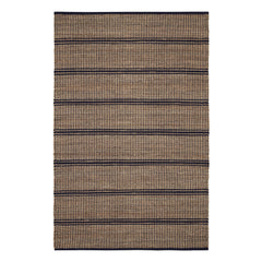 Arbor Handwoven Jute Rug | Navy