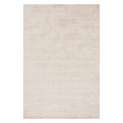 Alva Hand Loom Knotted Viscose Rug | Sand