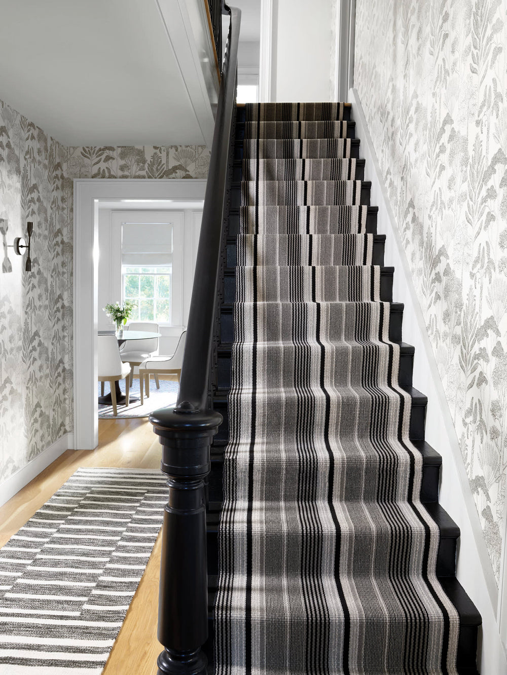 Heights Handwoven Wool Rug | Charcoal