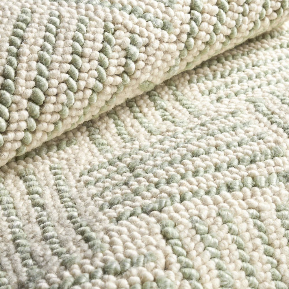 Layers Hand Hooked Wool Rug | Desert Sage