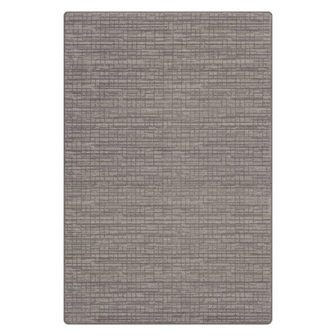 Caracara Crosshatch Custom Rug | Taupe