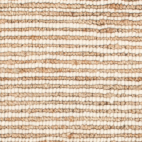 Twiggy Handwoven Wool/Jute Rug Swatch | Natural