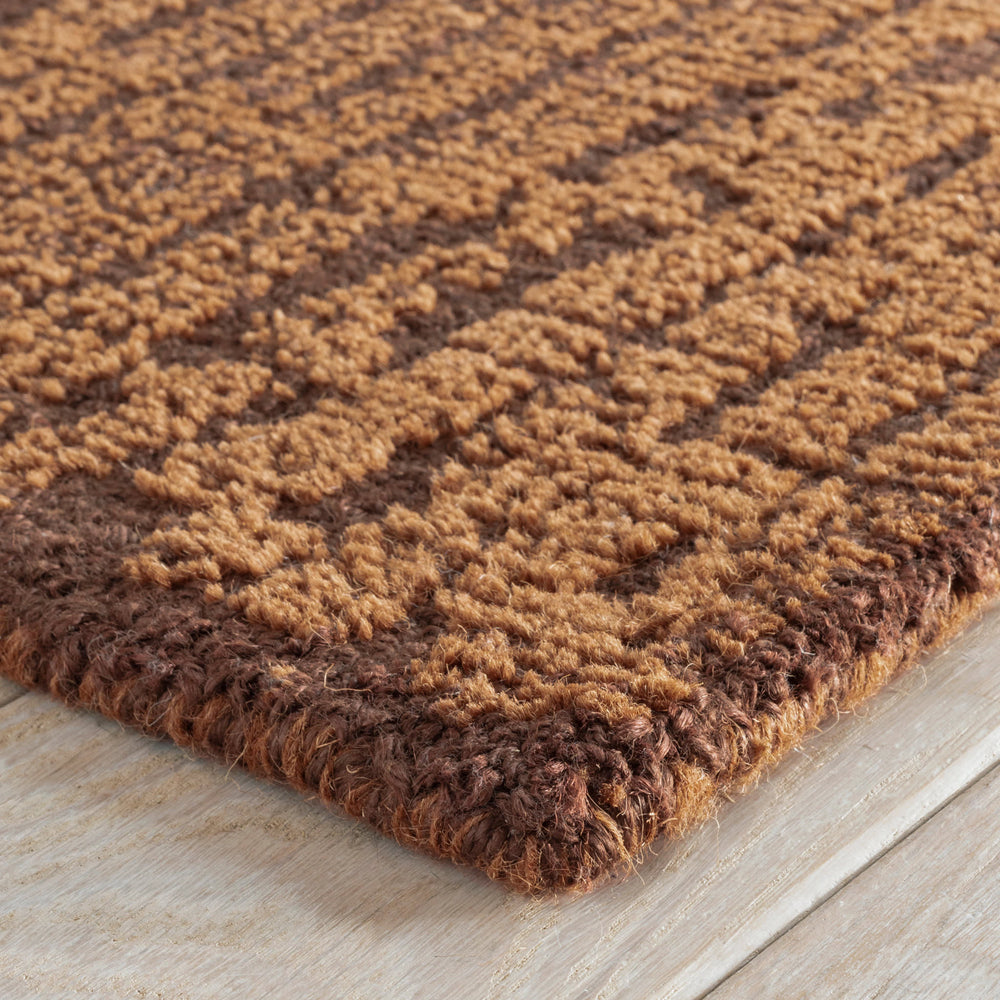 Afton Tufted Wool Custom Rug | Caramel