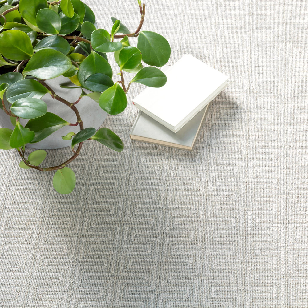 Maze Woven Wool Custom Rug | Platinum