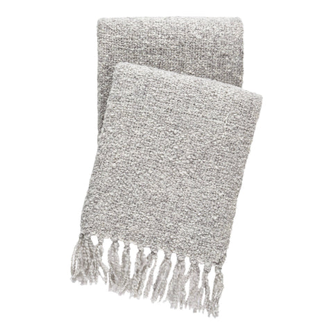 Boucle Throw | Grey
