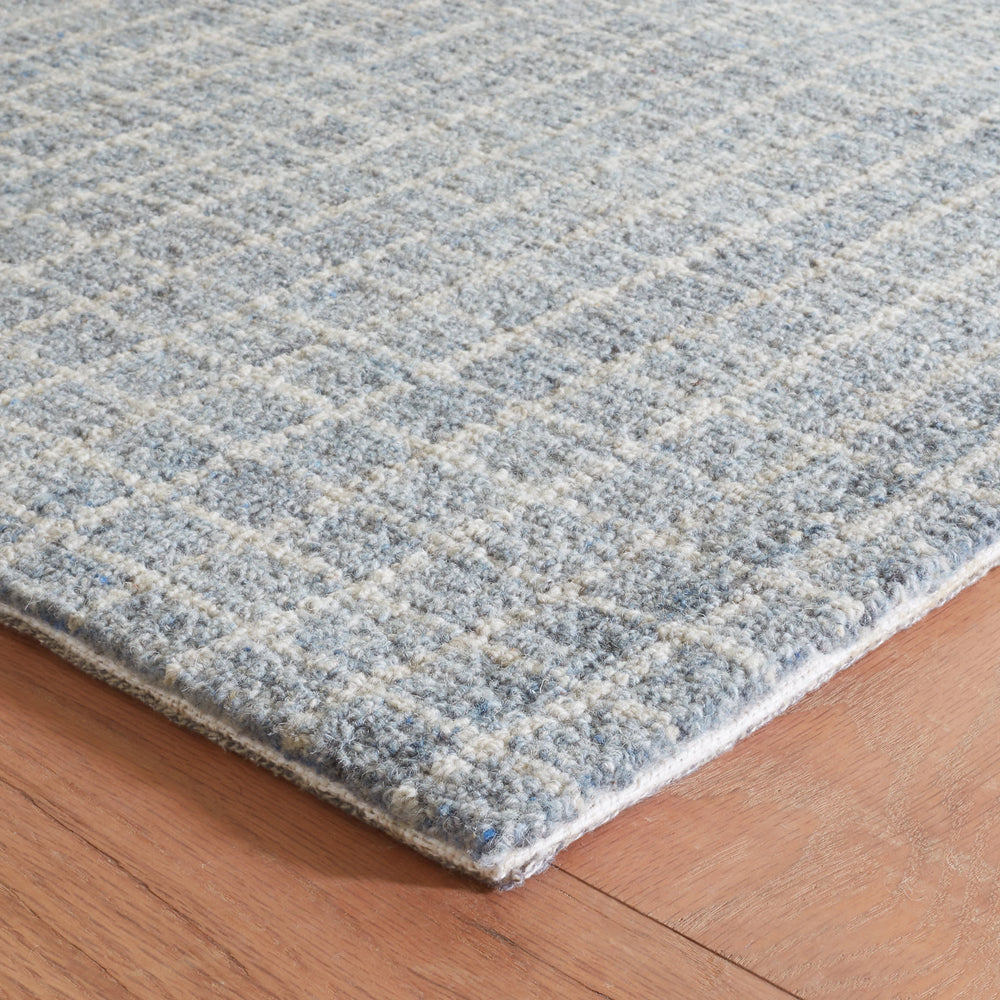 Conall Hand Micro Hooked Wool Rug | Slate