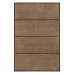 Mira Mid-Century Geometric Rug | Tan