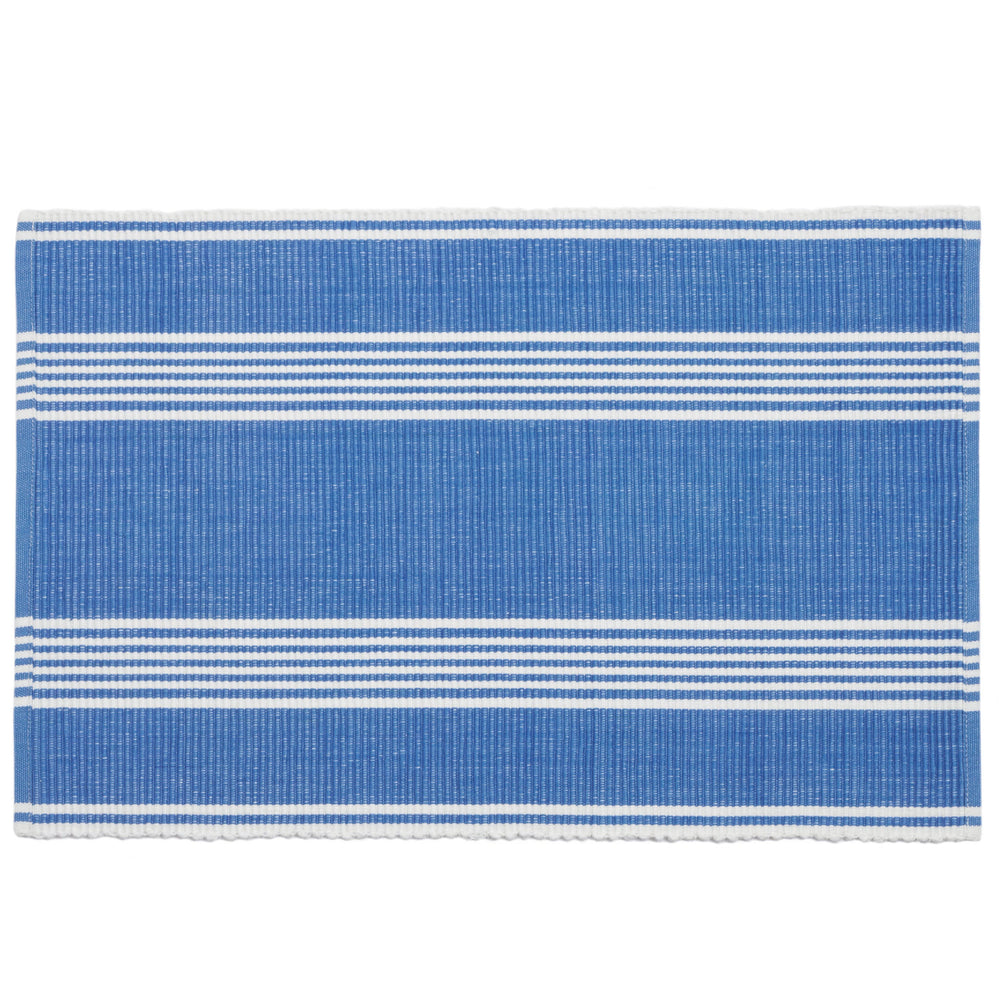 Bistro Stripe Placemat Set of 4 | French Blue