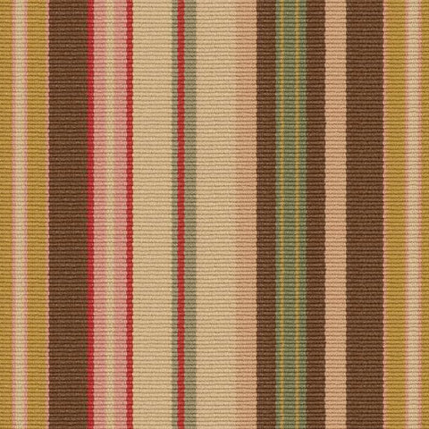 Sienna Stripe Machine Washable Rug Swatch | Multi