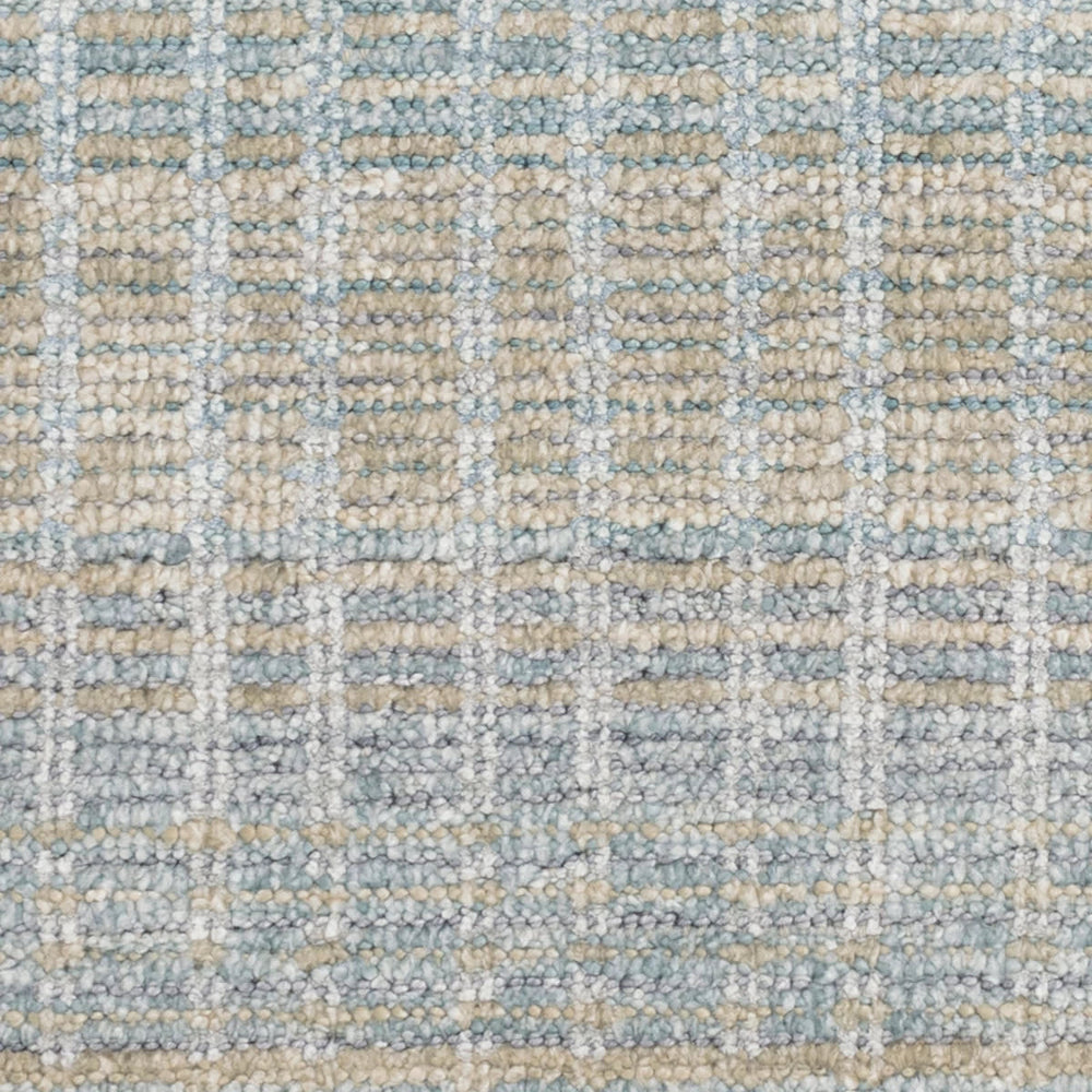 Geneva Handwoven Viscosecotton Rug Swatch | Blue