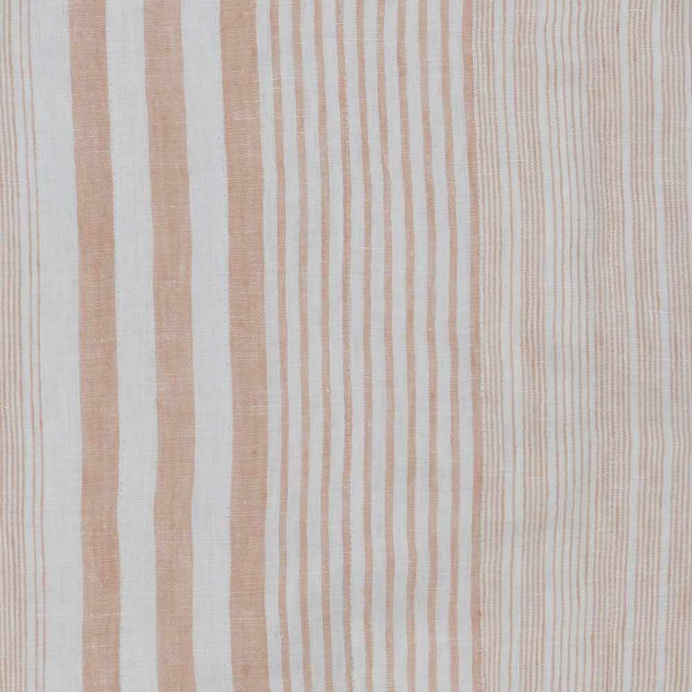Carolina Stripe Quilt Swatch | Coral