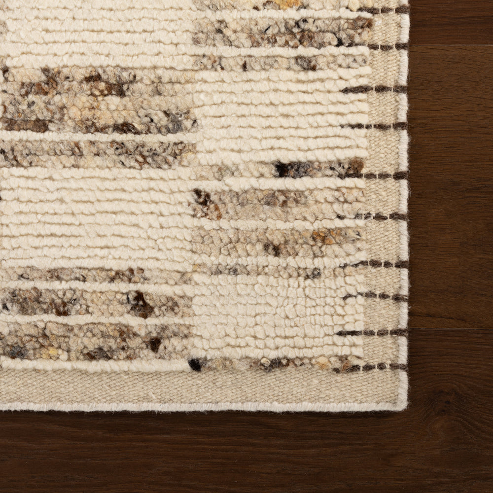 Ayson  Modern Geometric Rug | Grey