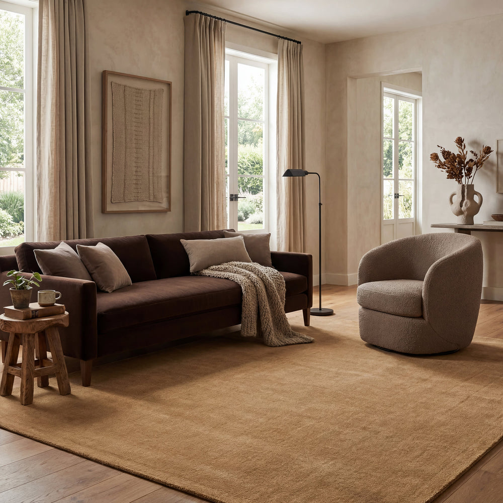 Taniea Modern Tan Rug | Tan