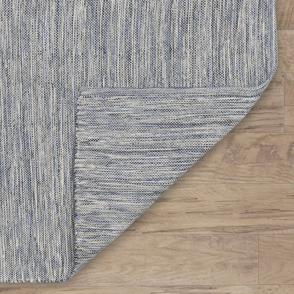 Solid Handwoven Handwoven Indoor/Outdoor Rug | Blue