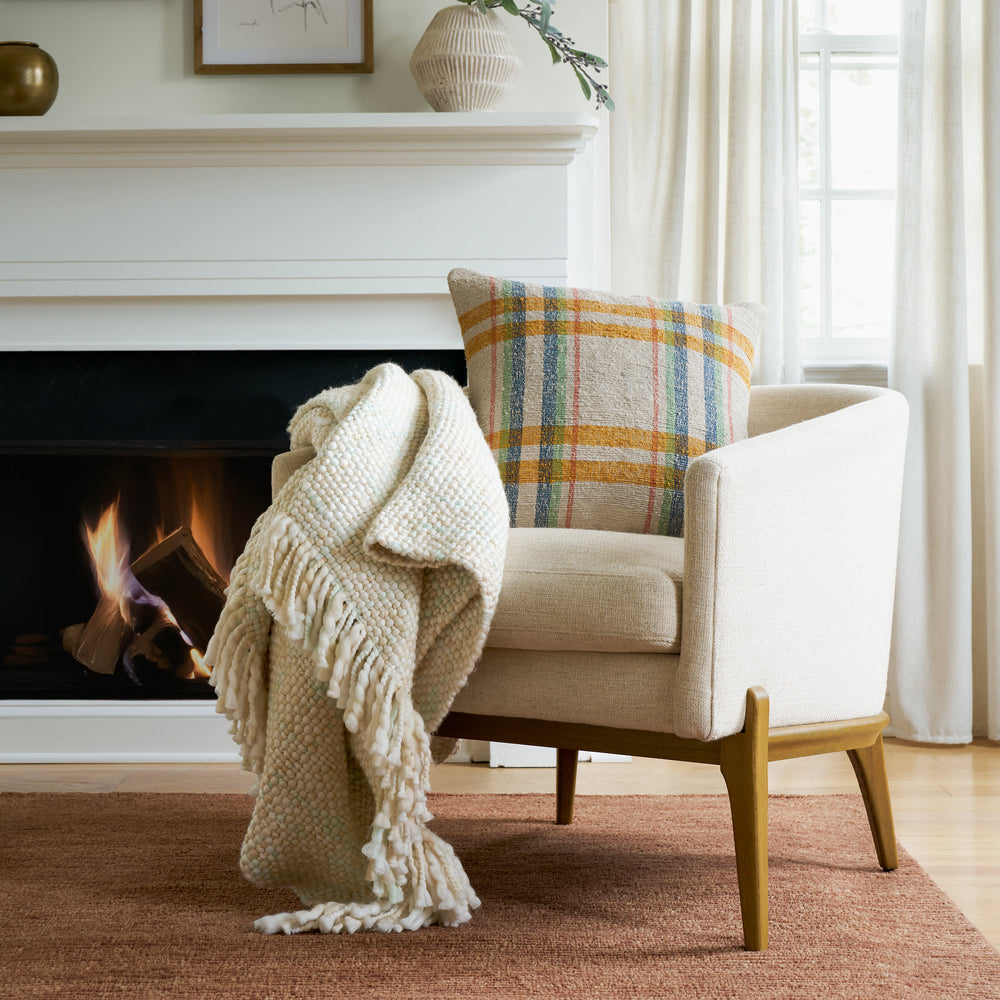 Elowyn Throw | Ivory