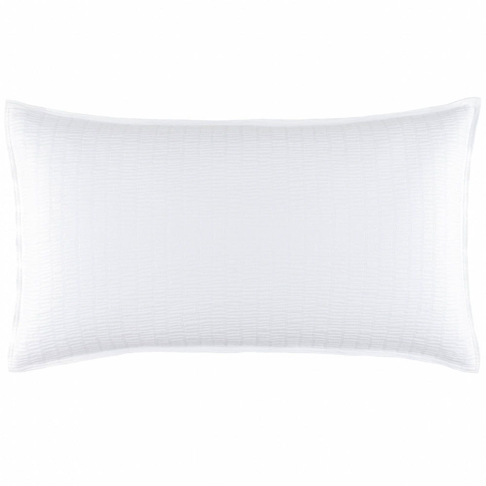 Roark Matelasse Sham | White