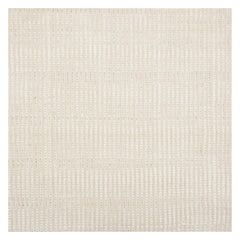 Sahrelle Textured Modern Custom Rug | Ivory