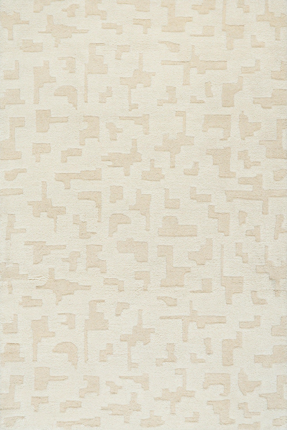 Alora Hand Knotted Wool Rug Swatch | Natural