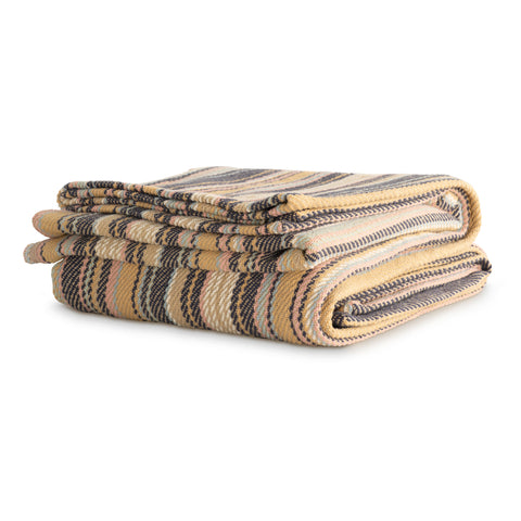 Callum Stripe Blanket | Multi