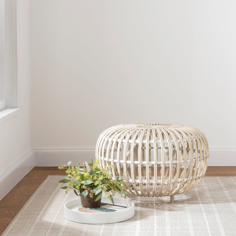 Samson Handwoven Indoor/Outdoor Custom Rug by Bunny Williams | Grey