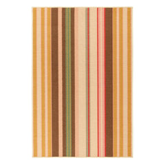 Sienna Stripe Machine Washable Rug | Multi