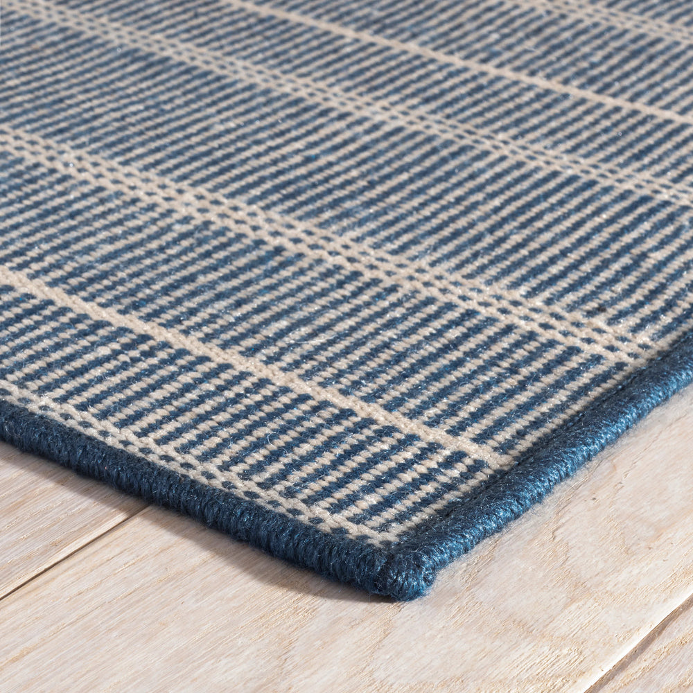 Samson Handwoven Indoor/Outdoor Custom Rug by Bunny Williams | Navy