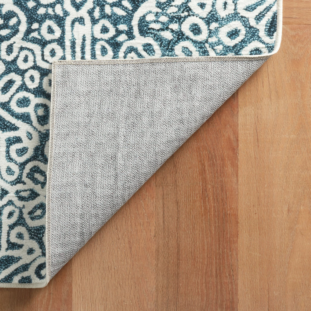 Temple Ink Machine Washable Rug | Ink