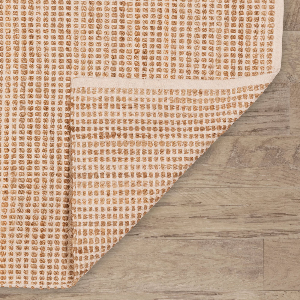 Gravel Handwoven Jute Rug | Ivory/Natural