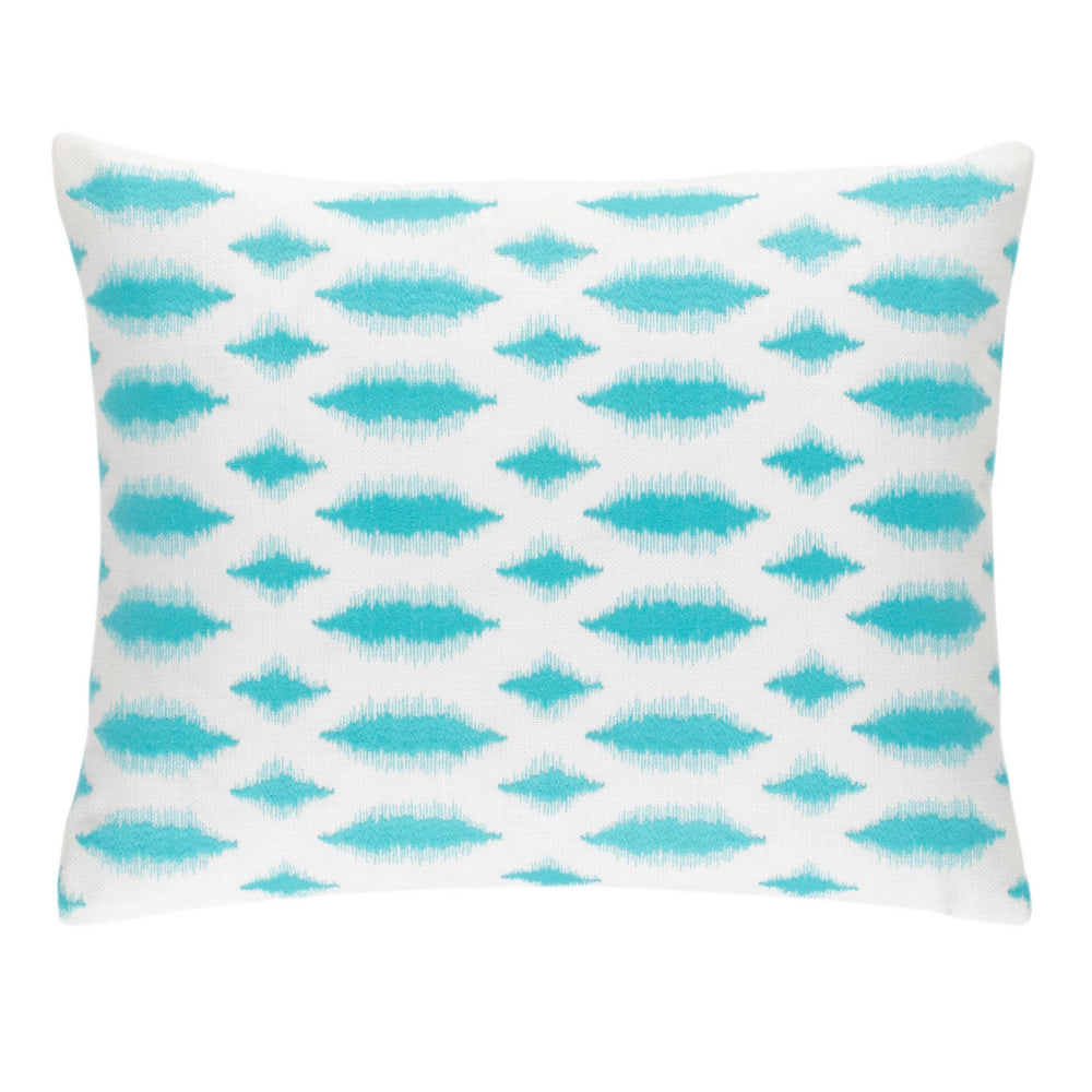 Outta Sight Indoor/Outdoor Decorative Pillow Cover | Turquoise