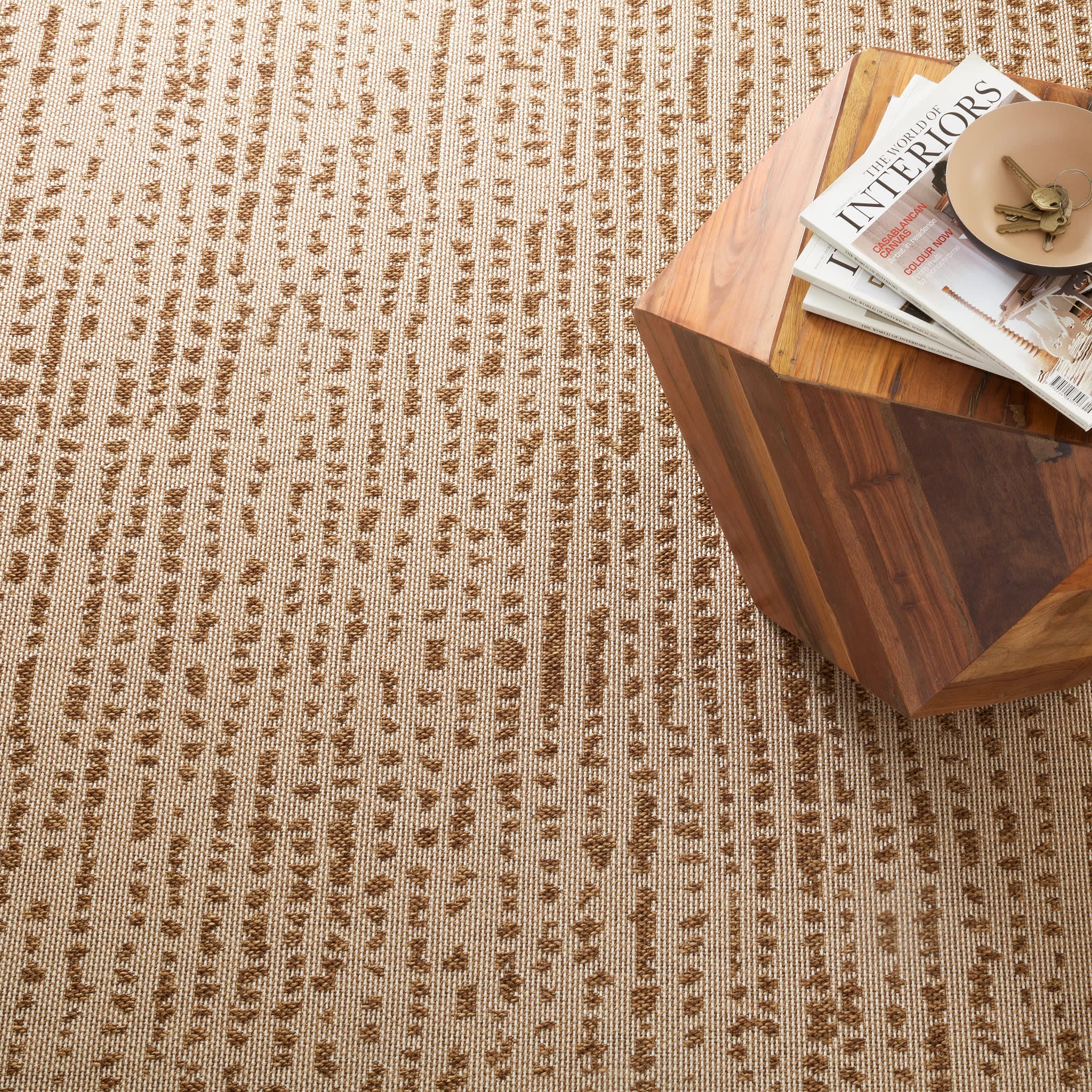 Heath Woven Indoor/Outdoor Custom Rug | Caramel – Annie Selke