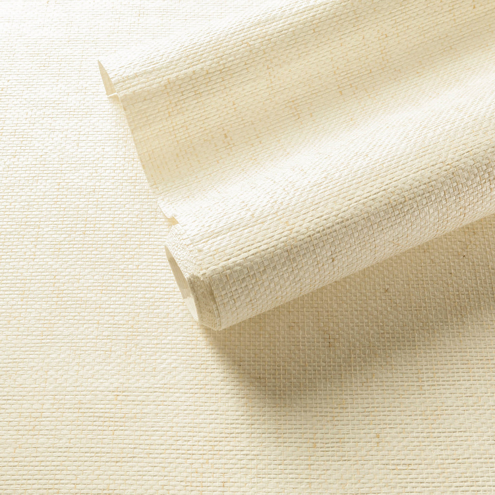 Sefina Grasscloth Wallpaper | Ivory