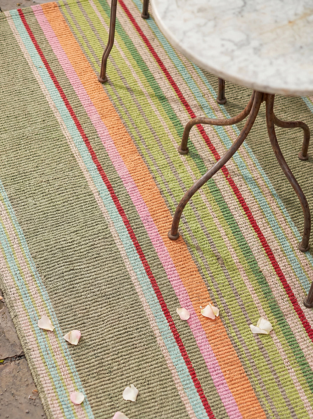 Stone Soup Handwoven Indoor/Outdoor Rug | Multi