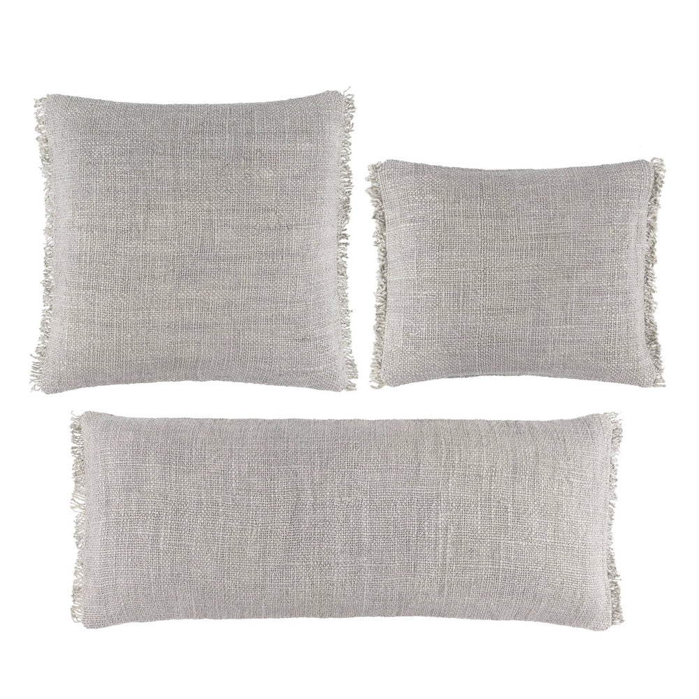 Griffin Linen Decorative Pillow Cover | Grey
