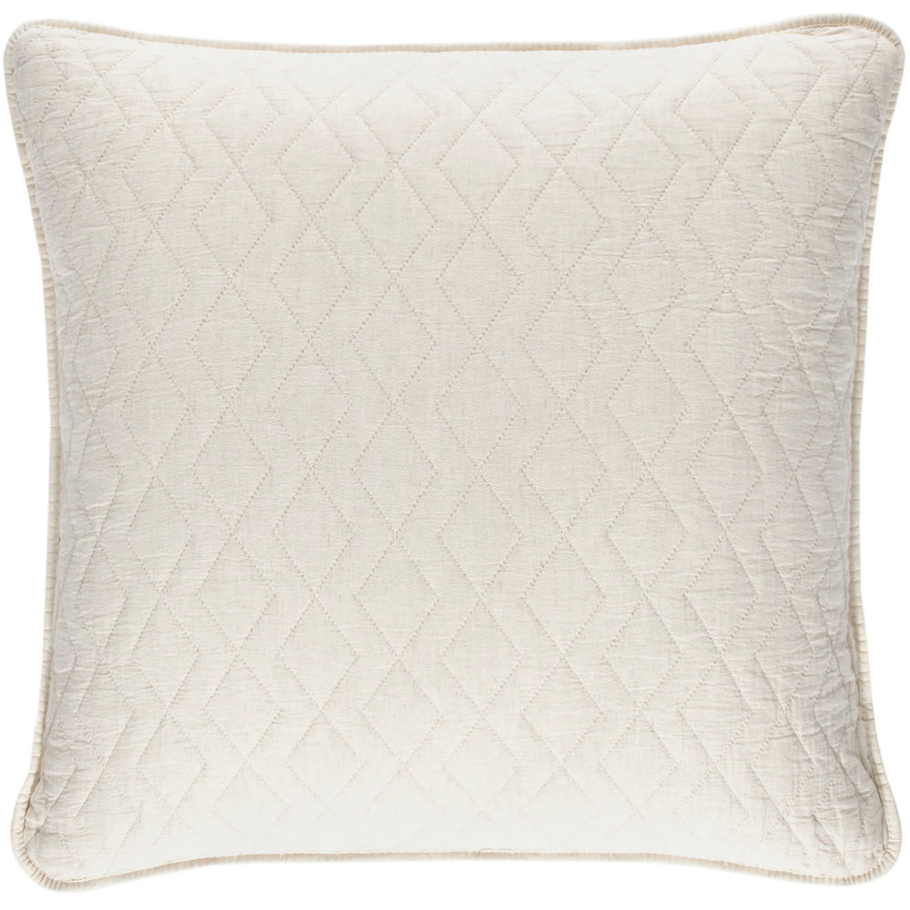 Birdie Quilted Sham | Natural