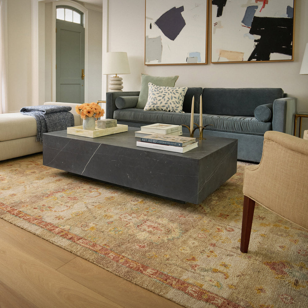 Nora Hand Knotted Wool Rug | Natural