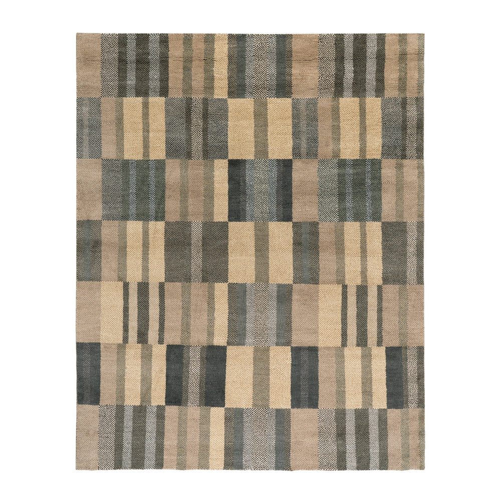 Fairhaven Hand Loom Knotted Wool Rug | Natural