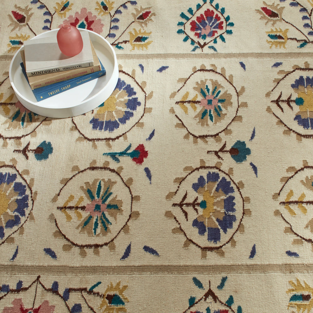 Florence Kilim Handwoven Wool Rug | Multi