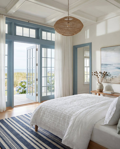 Lettie Voile Quilt | Dove White