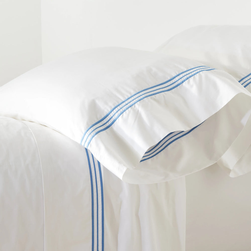 Trio Pillowcases (Pair) | French Blue
