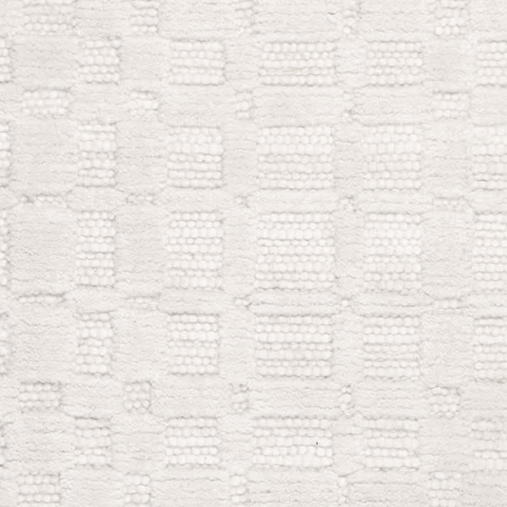 Isadora Handwoven Wool Rug Swatch | Ivory