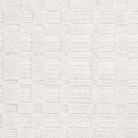 Isadora Handwoven Wool Rug Swatch | Ivory