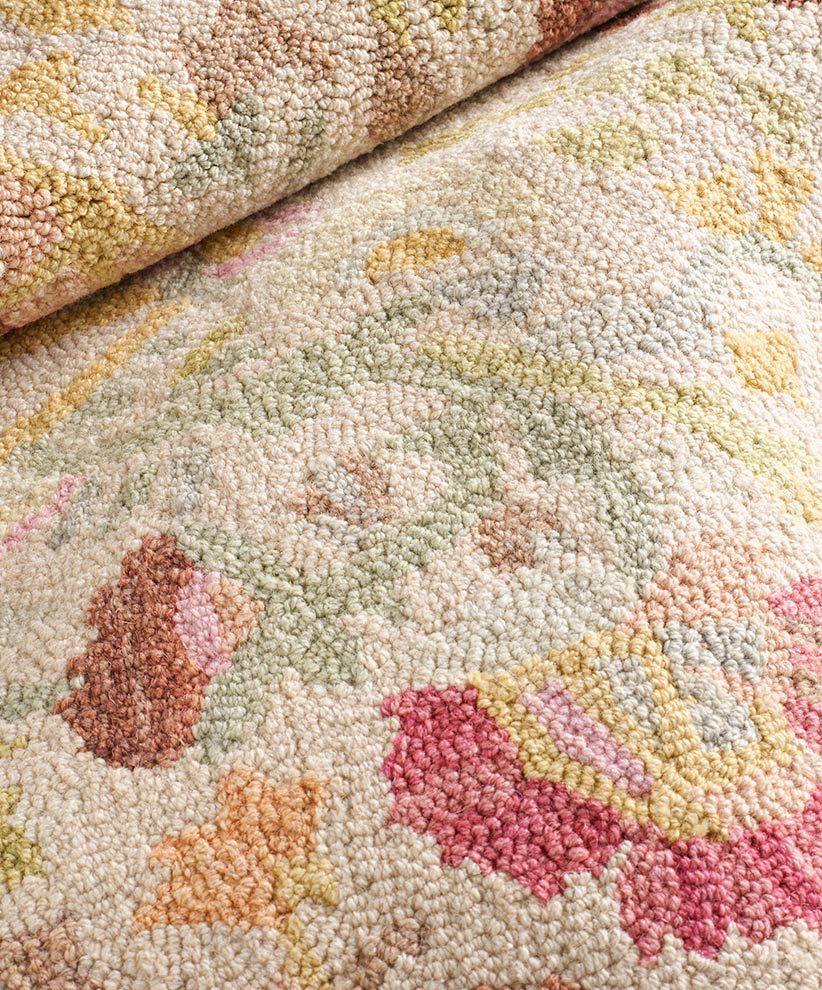 Leopard Hand Micro Hooked Wool Rug | Brown – Annie Selke