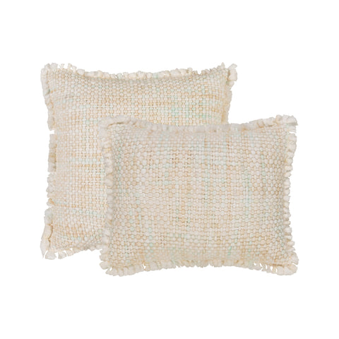 Elowyn Decorative Pillow Cover | Ivory