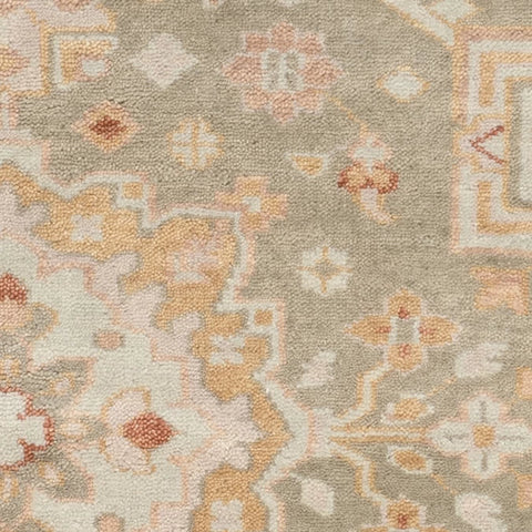 Kendra Hand Knotted Wool Rug Swatch | Sky